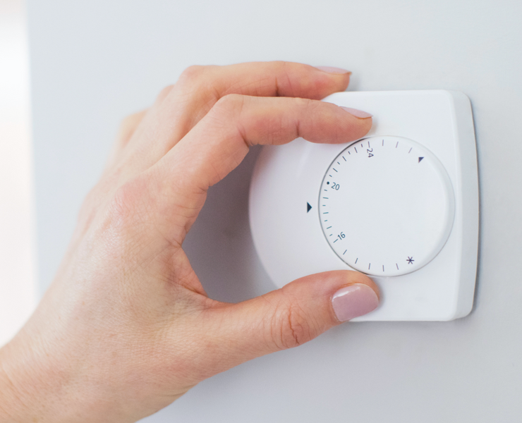 Save energy by turning down your thermostat by just 1 degree!